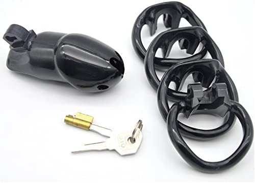 Chastity Cage Cock Ring - Black Sex Toys