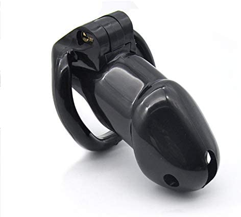 Chastity Cage Cock Ring - Black