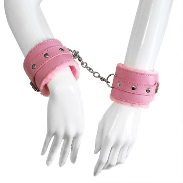 Leather Handcuff Sex Toys