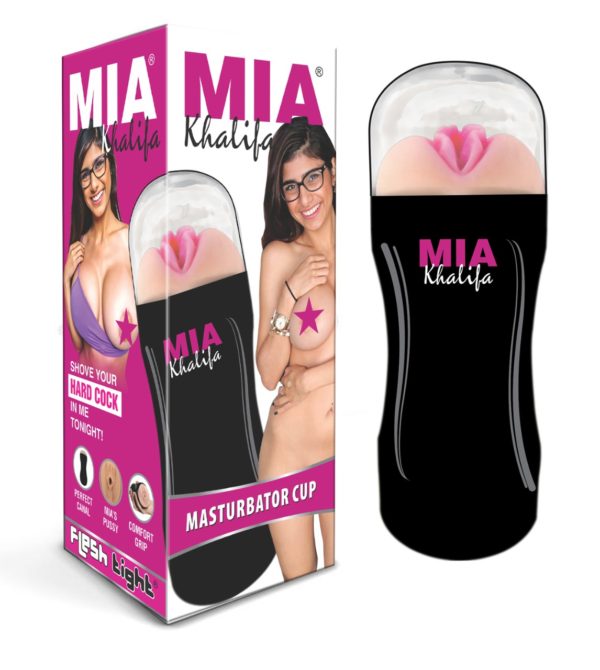 Mia Khalifa Male Realistic Pocket Pussy Masturbator