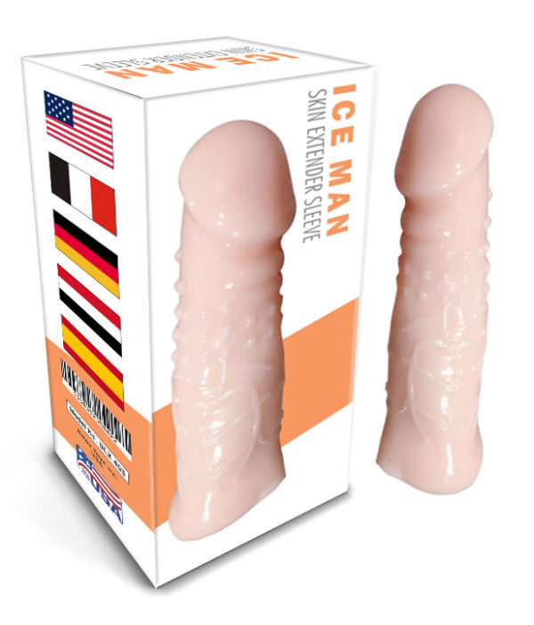 Penis Extender Realistic Sleeve For Men