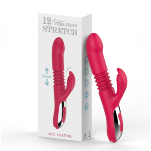TECHNO Thrusting Rabbit Vibrator with a G-Spot and Clit Massager - Sex Toys