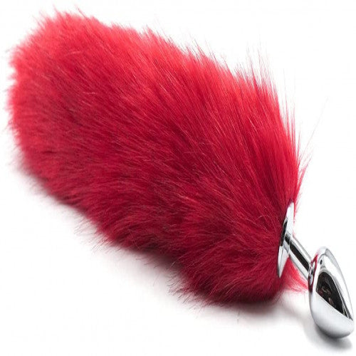 Fox Tail Butt Stainless Steel Anal Plug - Anal Toys